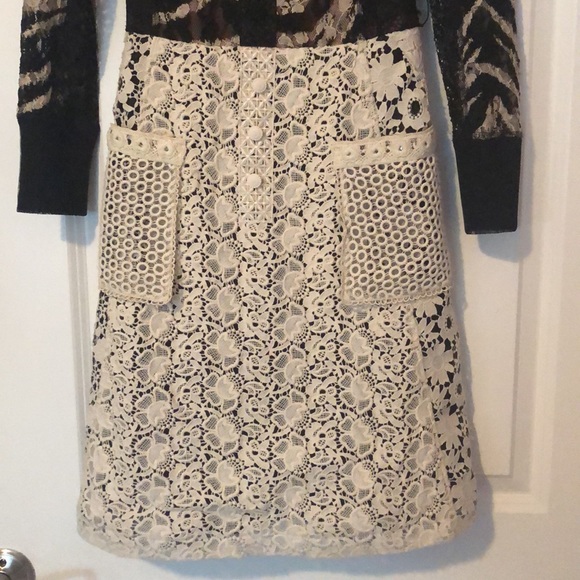 *RARE and NEW* Byron Lars Lace Tigre Dress - 2P - Picture 4 of 16
